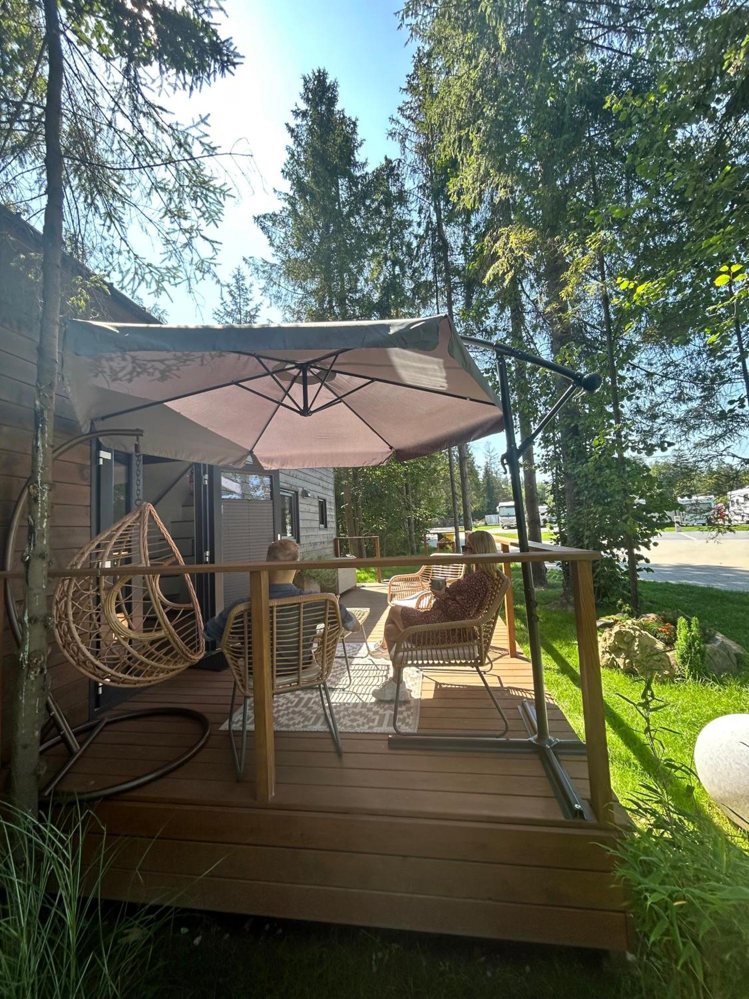 Tiny House W Camp Goracy Potok Vila Szaflary Exterior foto